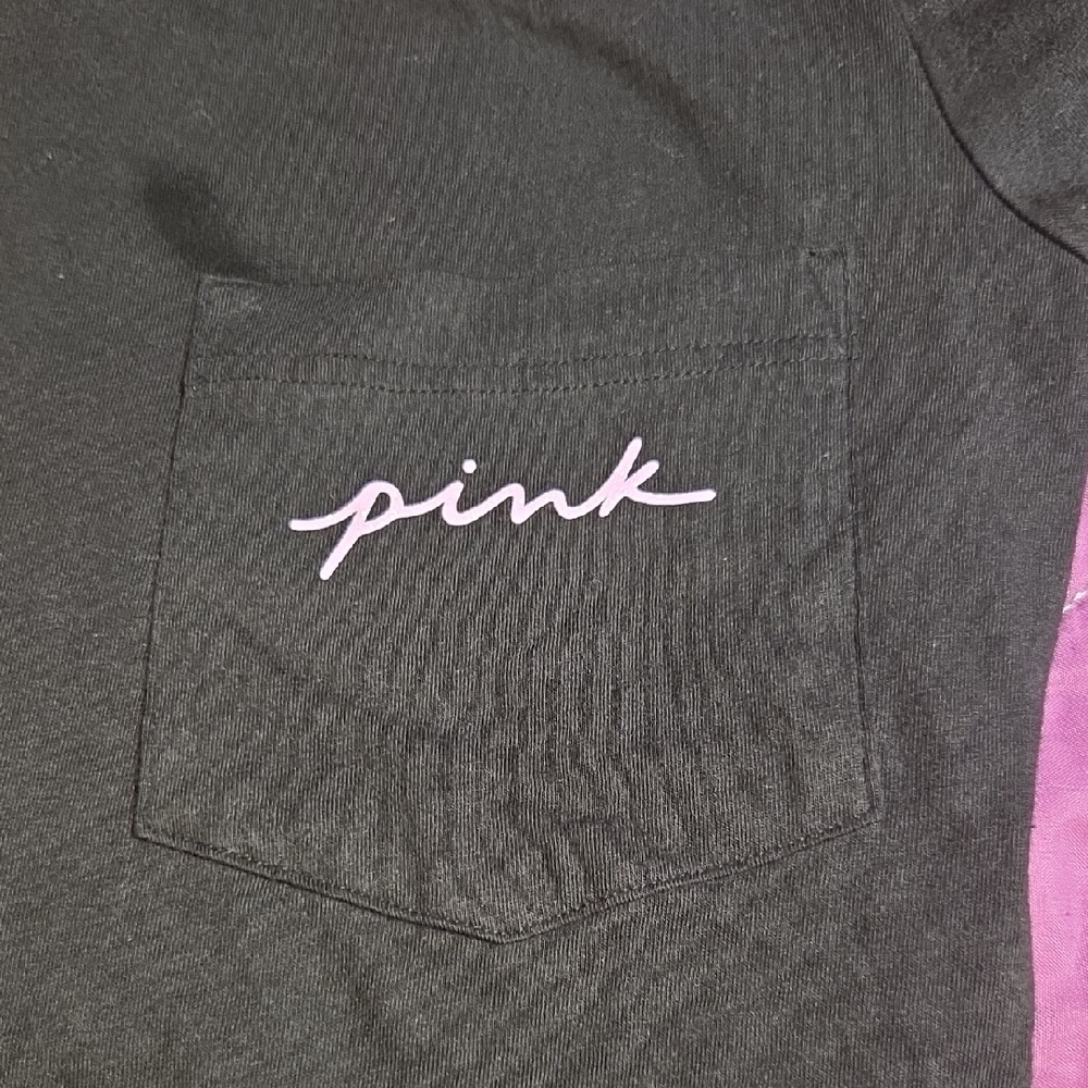 Black and Pink Short Sleeve Tee - Picture 3 of 4